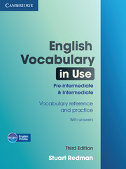English Vocabulary in Use Pre-Intermediate and Intermediate 3rd Edition