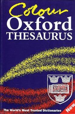 Colour Oxford Thesaurus 2nd edition