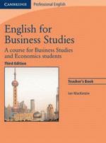 English for Business Studies 3rd edition 