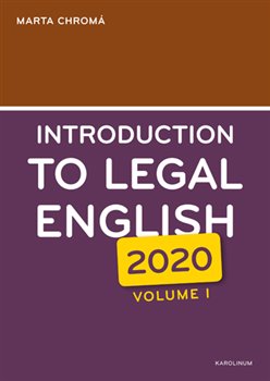 Introduction to Legal English Volume I