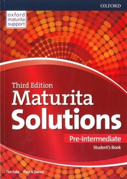 Solutions (Maturita Solutions) Pre-Intermediate Third Edition
