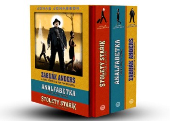 3x Jonasson: Stoletý stařík + Analfabetka + Zabiják Anders