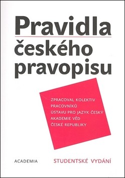 Pravidla českého pravopisu Studentské vydání