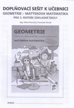 Doplňkový sešit k učebnici Geometrie pro 3. ročník