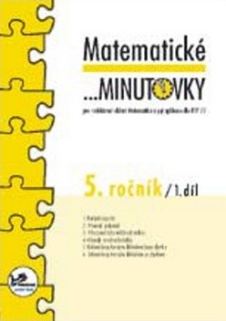 Modrá řada Matematické …minutovky 5. ročník / 1. díl