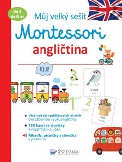 Můj velký sešit Montessori angličtina 3 až 6 let